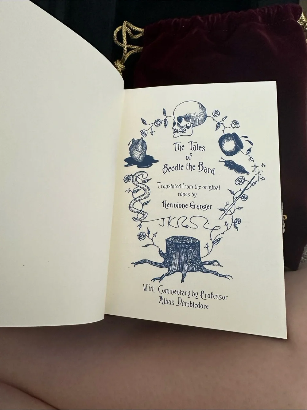 The Tales of Beedle the Bard by JK Rowling Collector's Edition Box w/ Prints